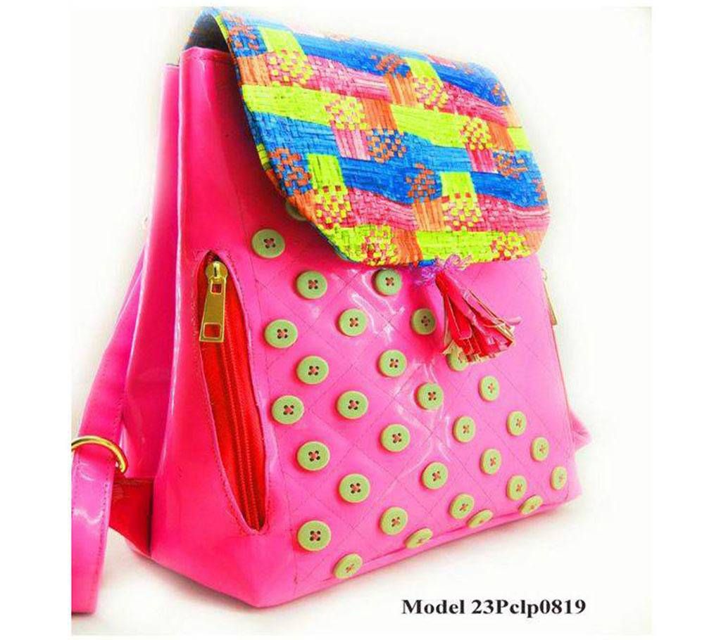Ladies Pink Backpack