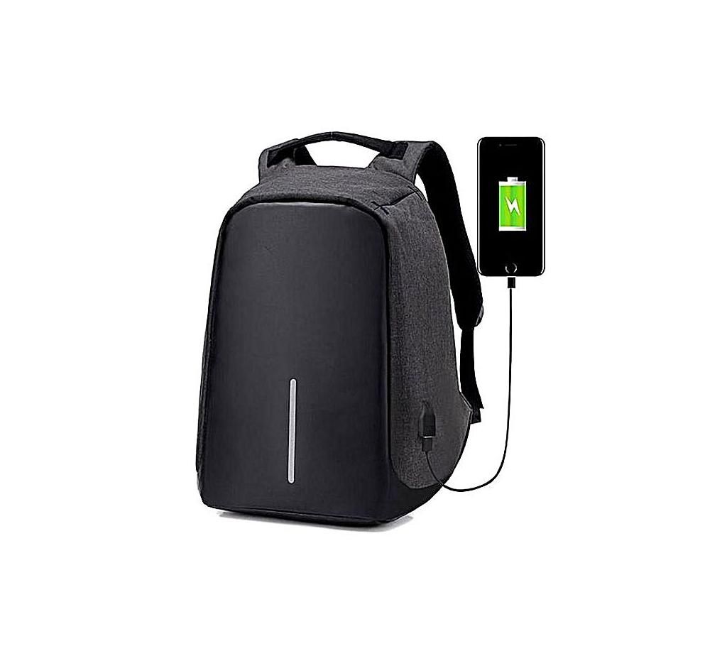 Anti Theft and Anti Cutting Backpack - Black