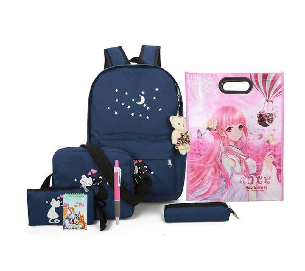 5 in 1 Schoolbag For Kids