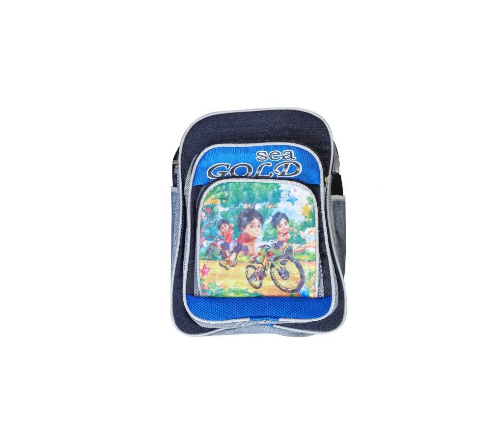 Child School Bags Smart Backpacks Jeans Fabrics