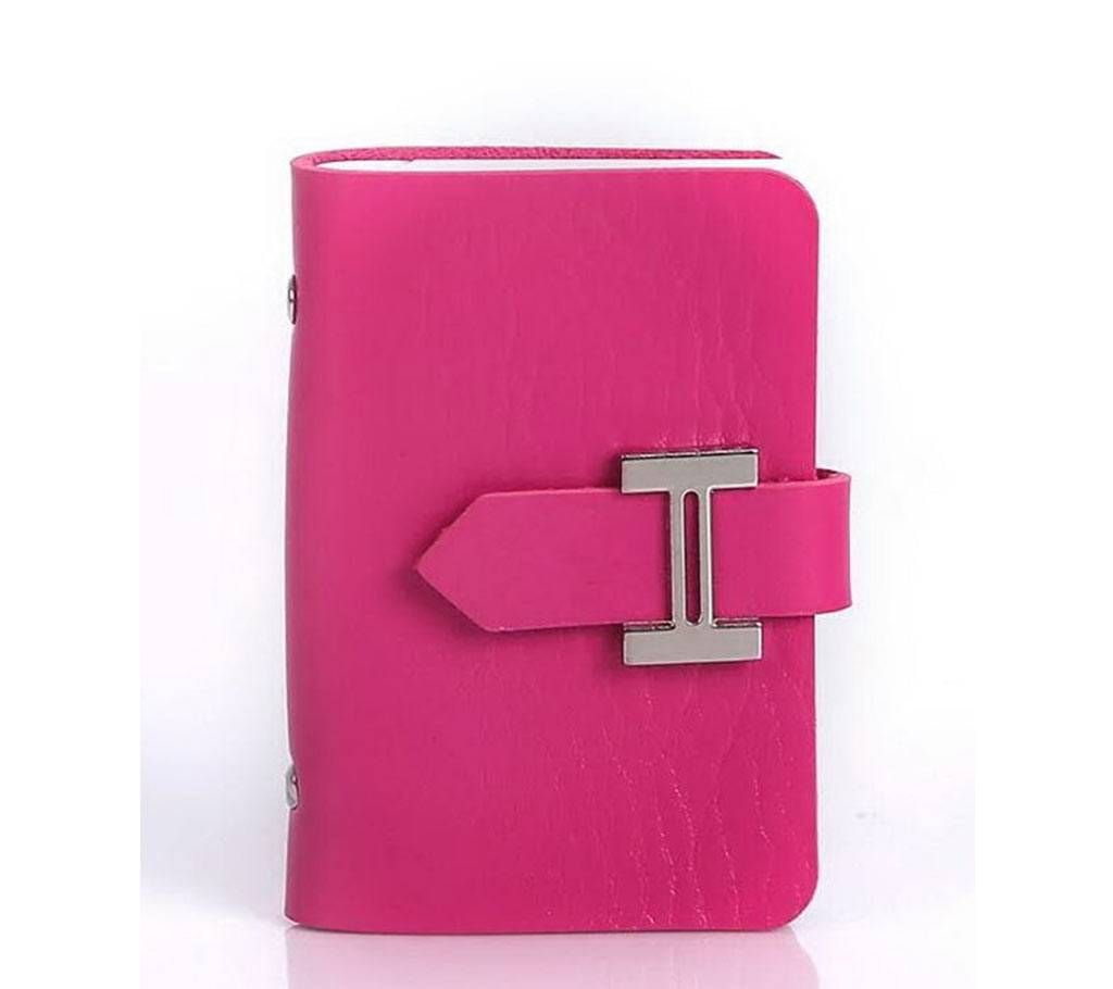 Exclusive PU Card Holder- Pink