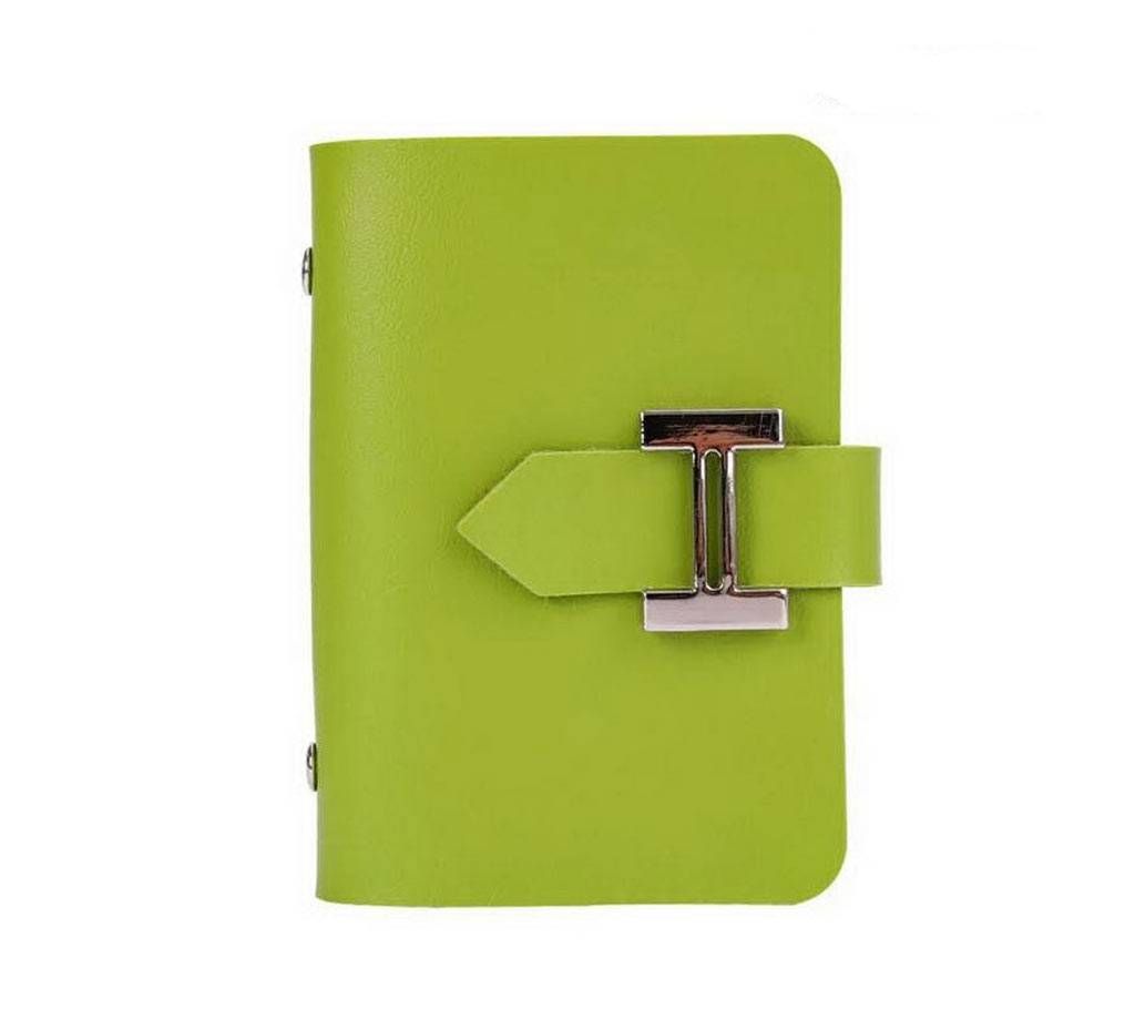 Exclusive PU Card Holder- Light Green