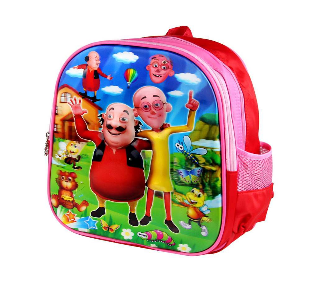 Motu- Patlu Cartoon School Bag