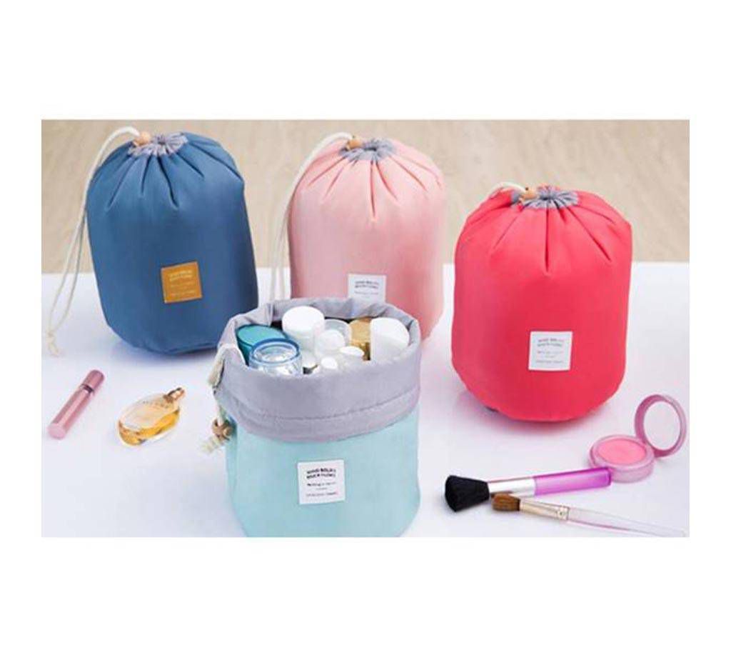 Round Shape Cosmetic Organizer Bag - 1 Piece