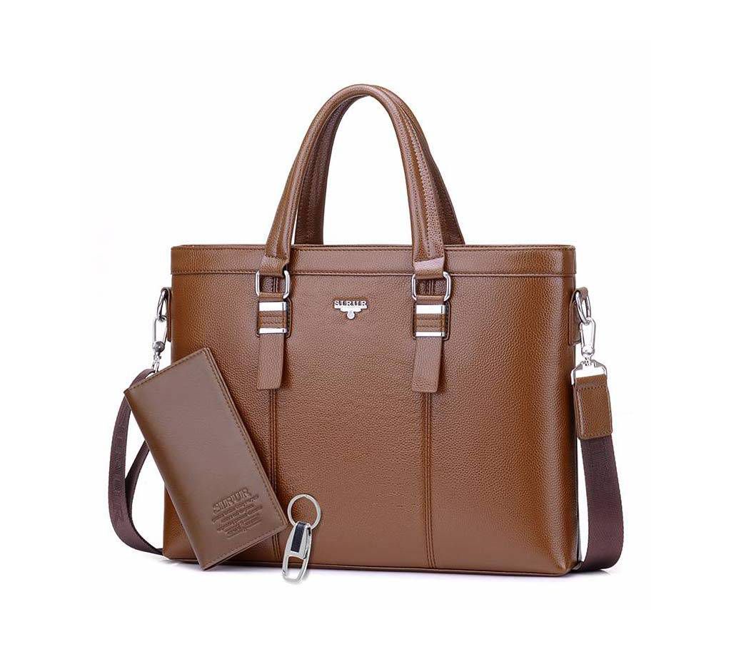 3 in 1 high quality briefcase bag