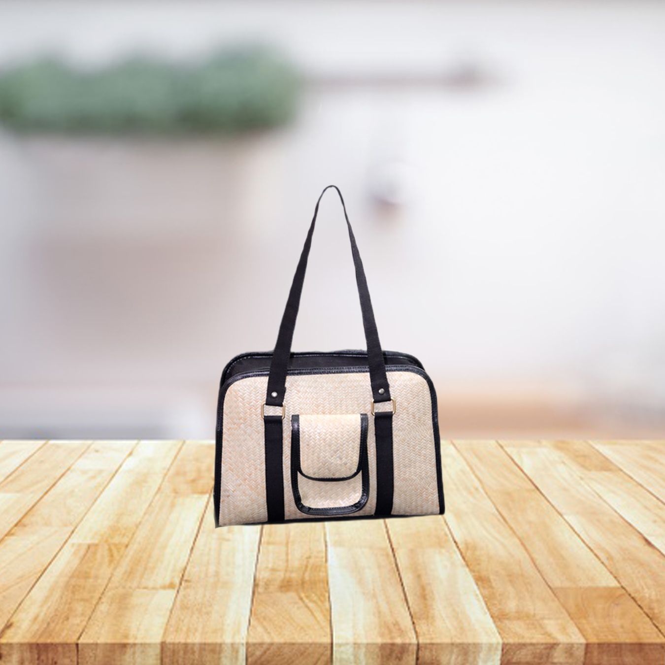 Ladies Classic Bag Made by Sheetal Paati & Jute