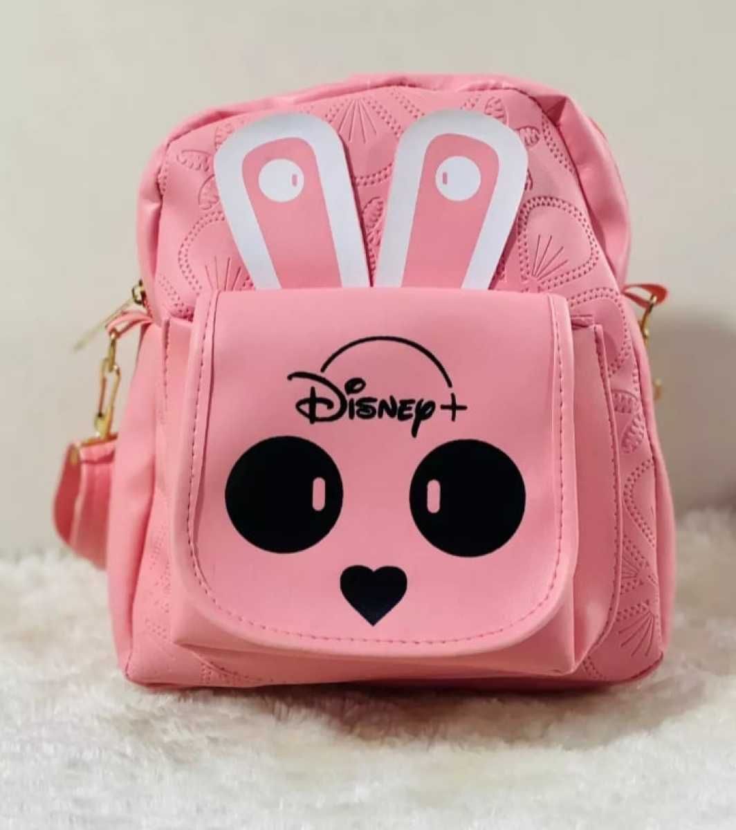 Disney Latest Trend Pu Leather Stylish Fashionable Bag for Women and Girls Back pack