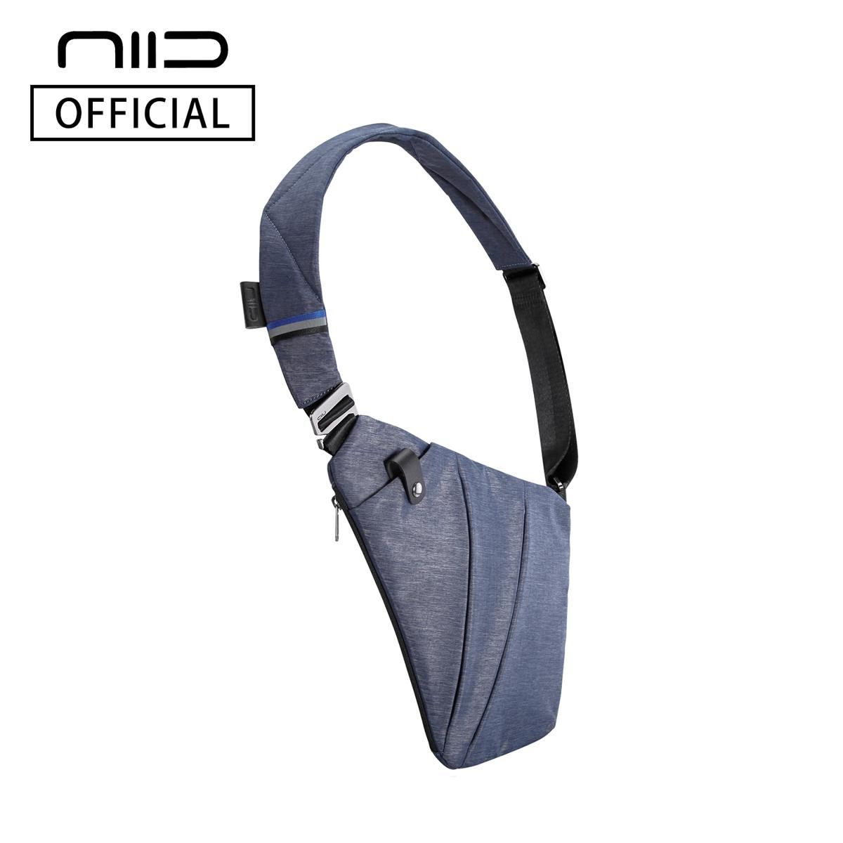 , FINO Chest Bag-（RIGHT HANDED）,Sling Shoulder Crossbody Bag Classic Chest Bag Slim Backpack Daypack Up to Cycling And Walking Hiking Trip Fits,Bag For Men Sling Van