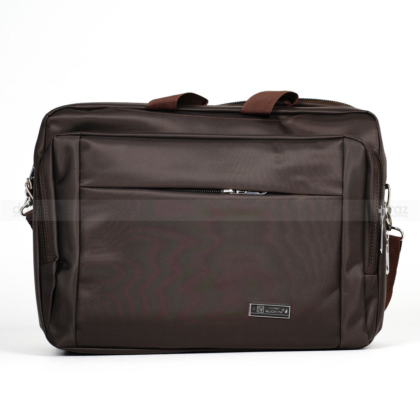 Nuoxiya Coffee color  4G Laptop & Office Bag with 4 Way Carry System