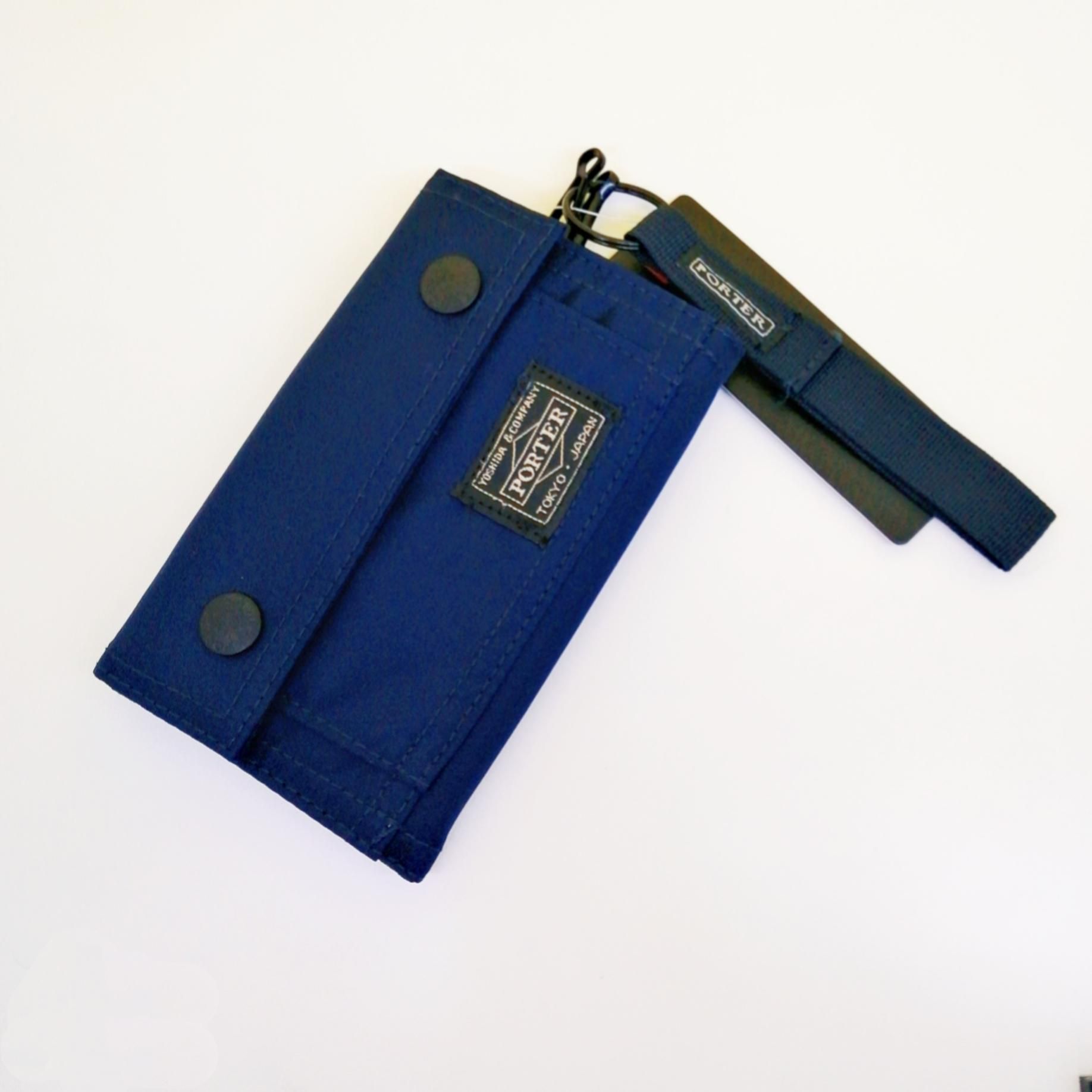 High Quality Japan Design Po ter Button Wallet with Waterproof Material + Free Key Holder