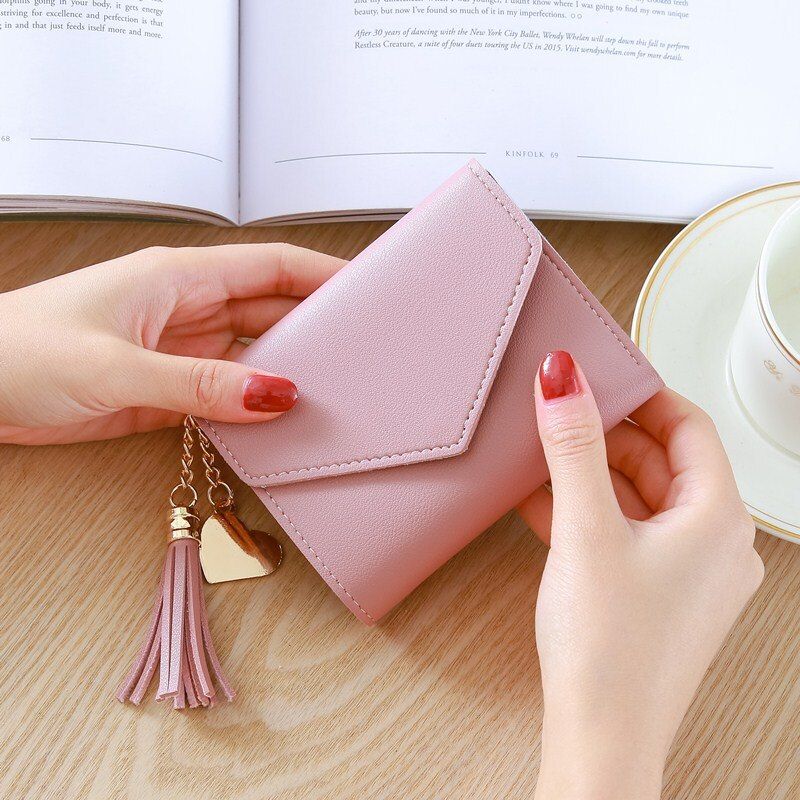 Women Cute Cat Wallet Small Zipper Girl Wallet Designed Pu Leather Women Coin Purse Female Card Holder Wallet Billetera