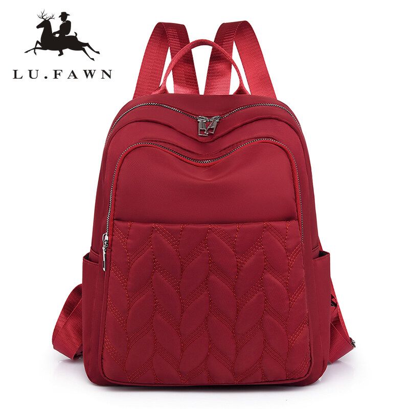 LUFAWN Women Backpack Korean School Backpacks Fashionable Ladies Backpack Casual Simple Student Bags Laptop Backpacks Lightweight