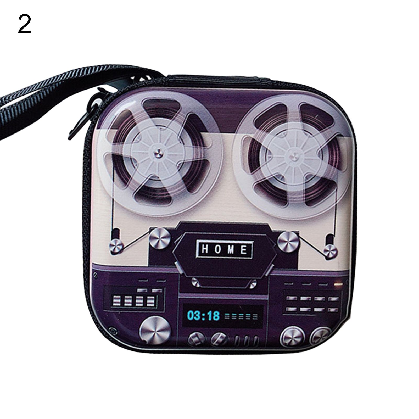 Earphone Storage Pouch Attractive Impact Resistant Earphone Coin Organizer Bag