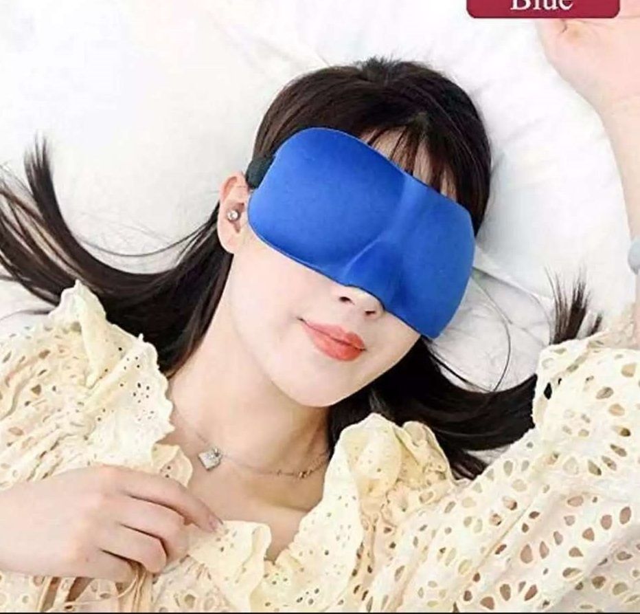 Soft Sleeping Face Eye Mask Blindfold Eyeshade Mask