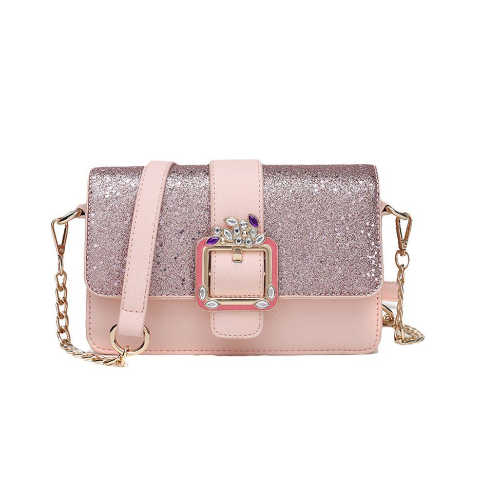 Fashion Sequins Bag Versatile Shoulder Bag Messenger Bag Crossbody Bag