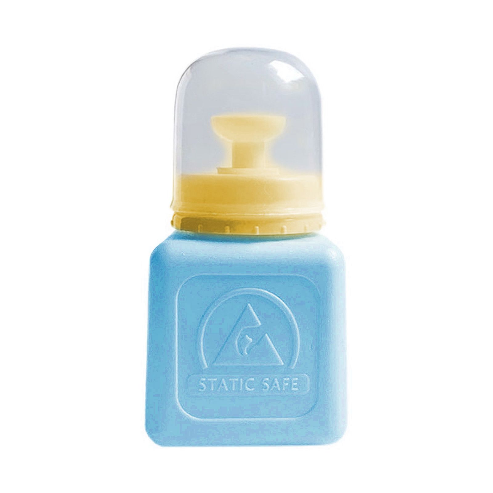 Nail Empty Bottle Reusable Press Empty Pump Polish Remover Cleaner Container