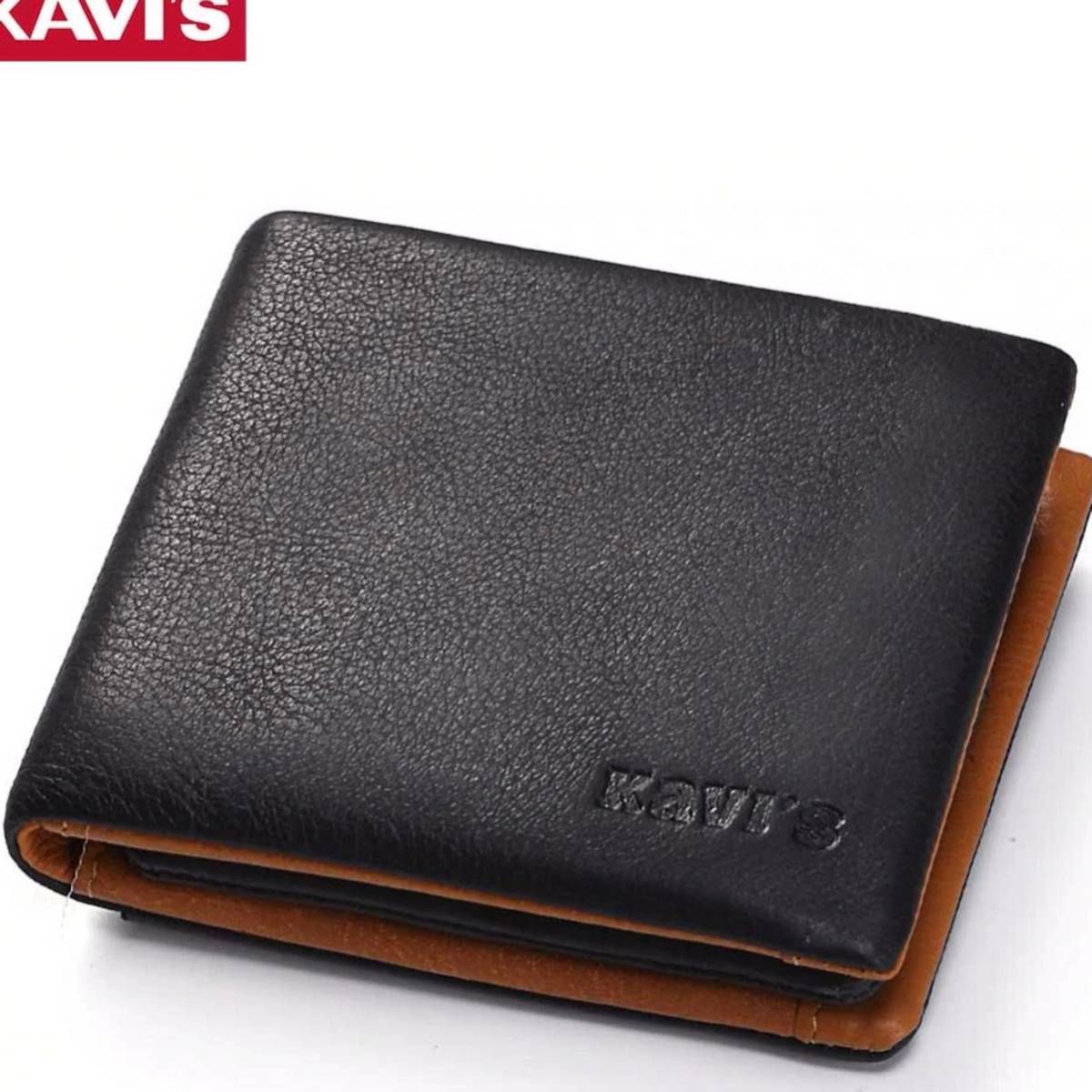 KAVIS  Leather Wallet Men Coin Purse Male Small Wallet  (Money Bag)for men