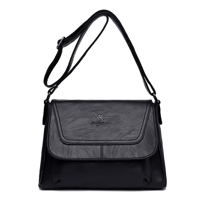 2021 Sac a Main Female leather Messenger Bags Leather Luxury Handbags Women Bags Designer Brand Ladies Crossbody Shoulder Bag