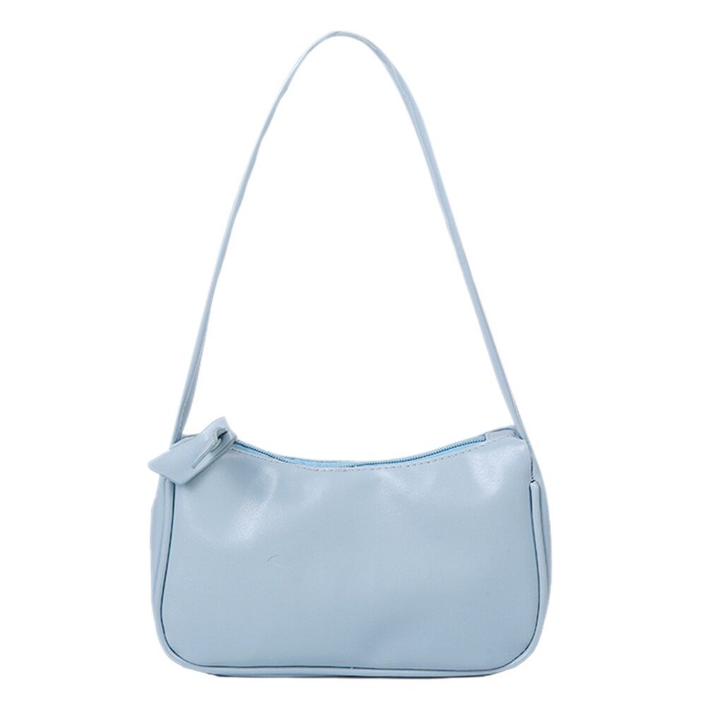 Elegant PU Leather Underarm Totes Girls Casual Shoulder Women Hands Pouch Fashion Shoulder Hands Ladies handbag