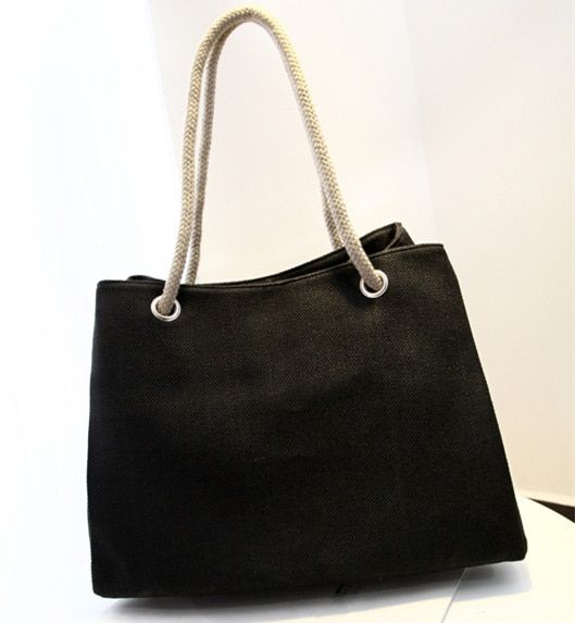 Fashion Women Linen Handbag Large Shopping Tote Holiday Big Basket Bags Summer Beach Bag Woven Beach Shoulder Bag JXY550
