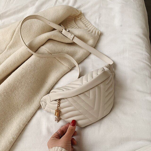 Casual Chest Bags For Women 2021 Crossbody Bags Tassel Shoulder Messenger Bag Female Fashion Handbags and Purses Waist Bag