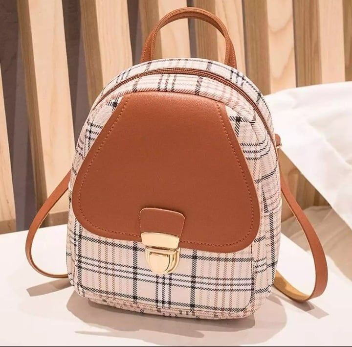 Side Bag for Girls /Women Backpack PU Leather Shoulder Rucksack Lady Girls Travel Bag - Bag -Bag for Women - Bag for Girls