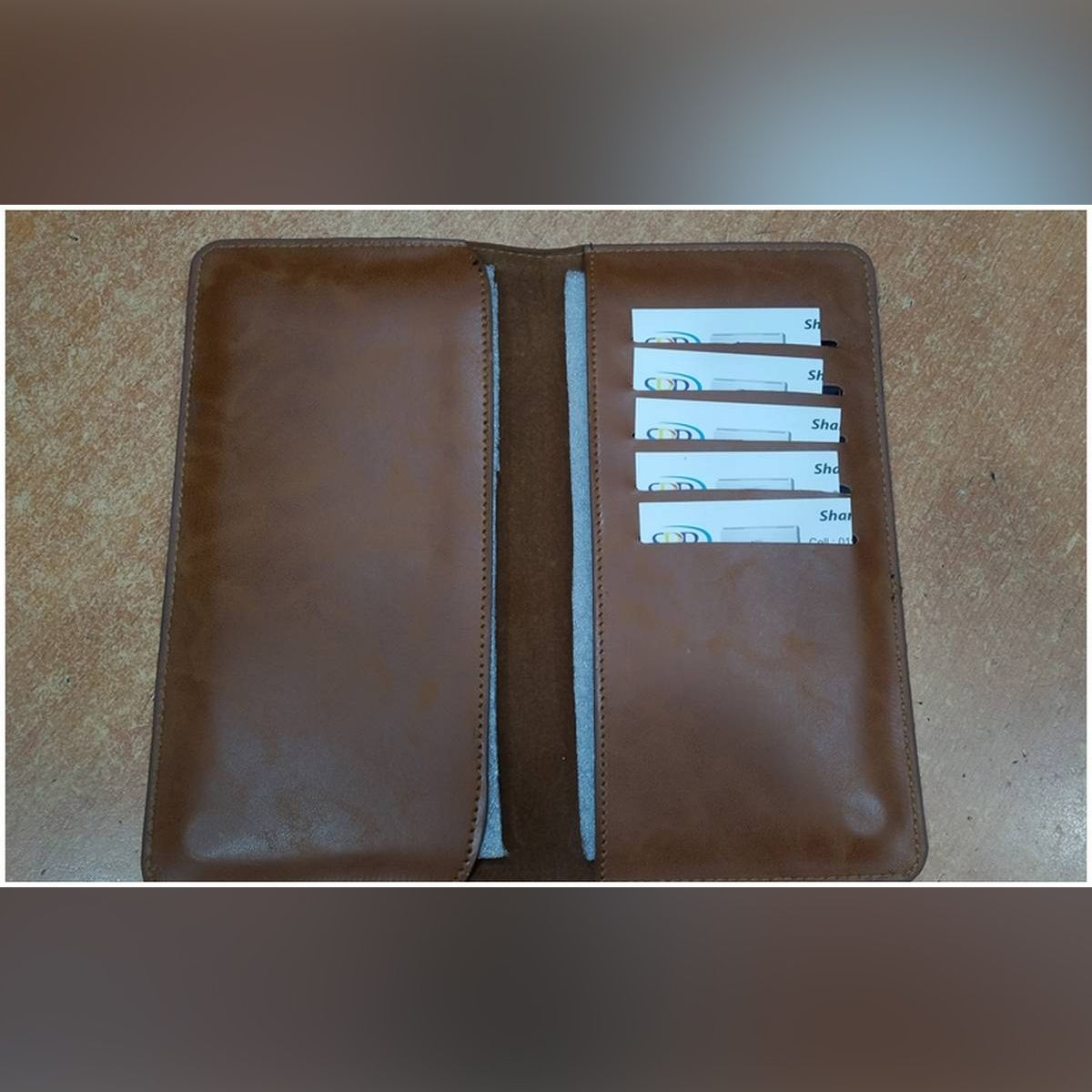 Money with Card Holding Men's Fashion Leather Wallet
