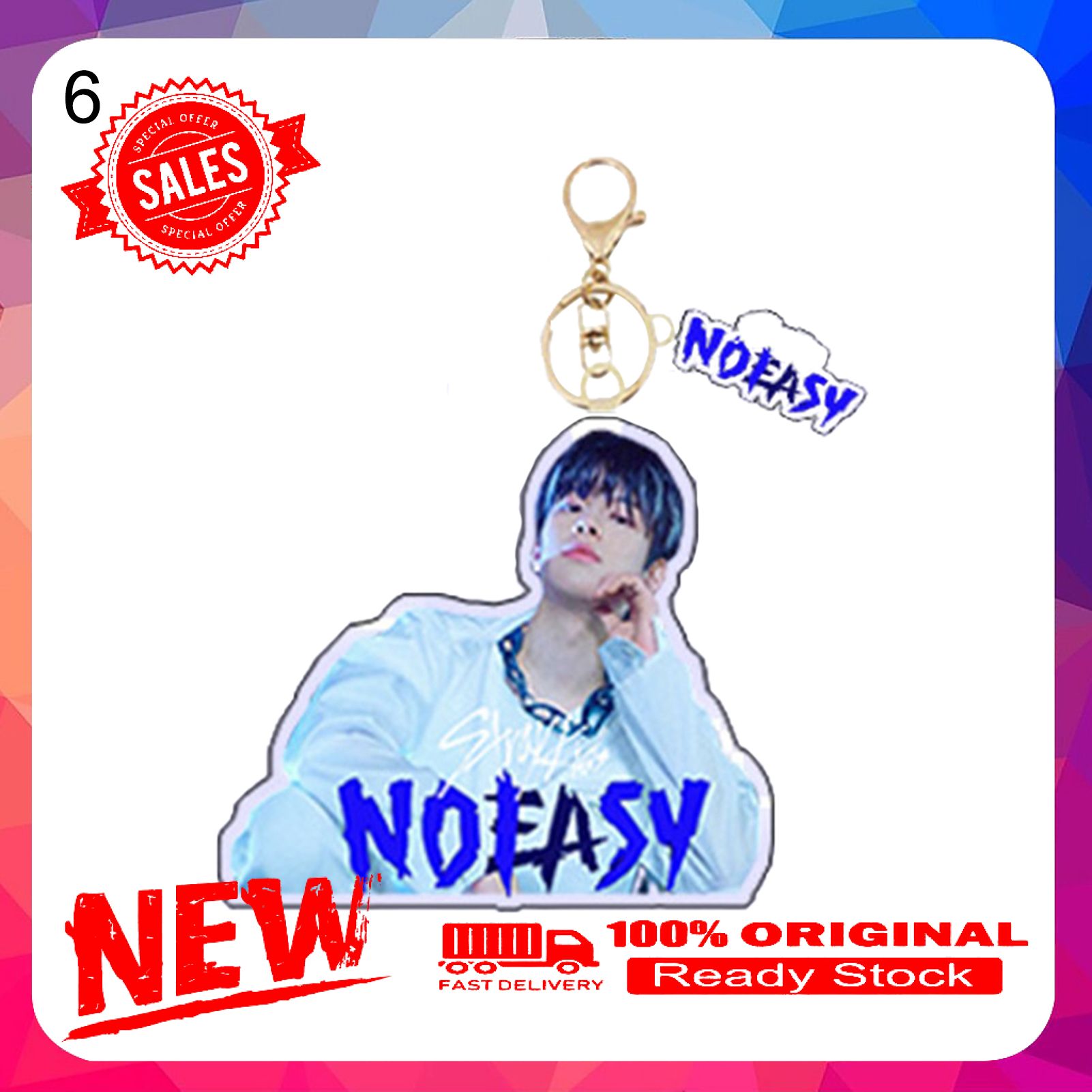 Key Chain Cartoon Straykids Design DIY Crafts Supplies Car Key Pendant Fans Gift