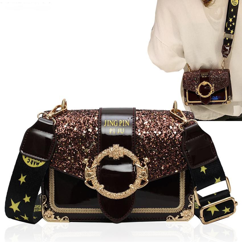 Women Fashion Shoulder Bags PU Leather Women Cross Body Bag Korean Girls Handbag Tote Sling Bag Crossbody Shoulder Bags Waterproof Messenger Satchel Bags
