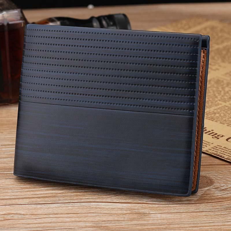 Baellerry Fashion Men Wallet Leather Short Purse