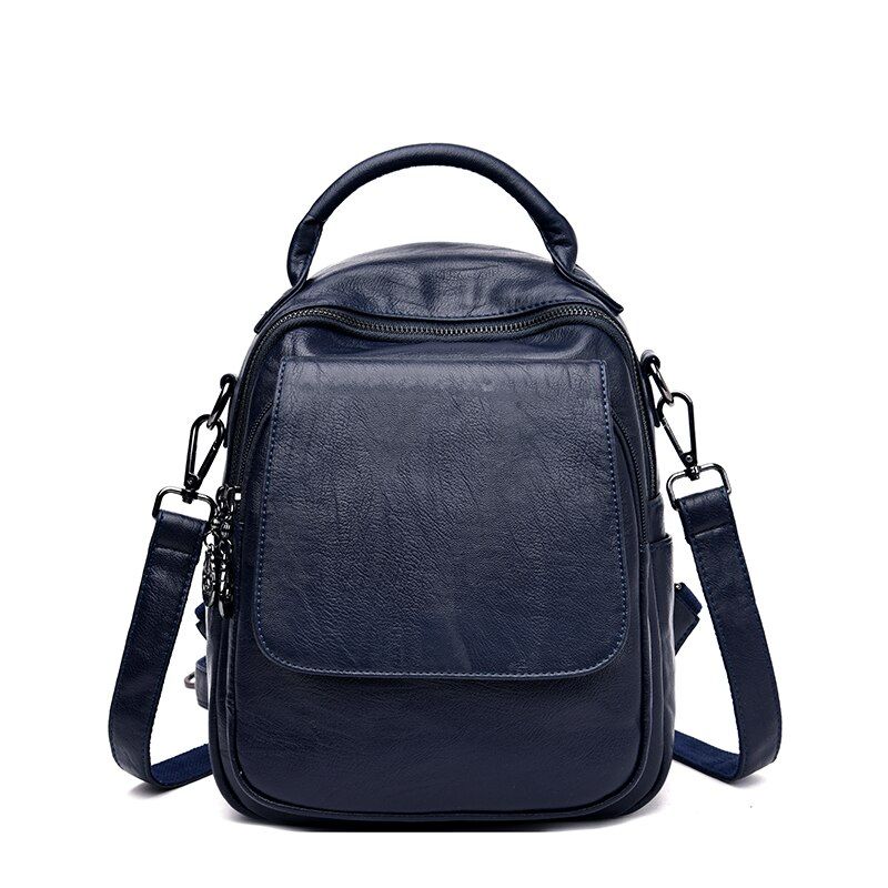 Women PU Leather Backpack Luxury Rucksack Women Schoolbag Fashion Backpack Satchel School Shoulder Bag