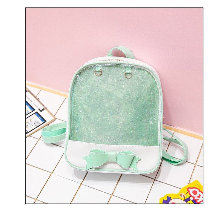 2020 New Transparent Large Heavy Duty Clear Backpack Bag School Office Travel Security