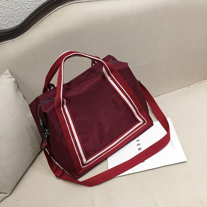 2020 New Woman Travel Black Pink Shoulder High capacity Women Weekend Portable Travel Waterproof big hands Ladies handbag