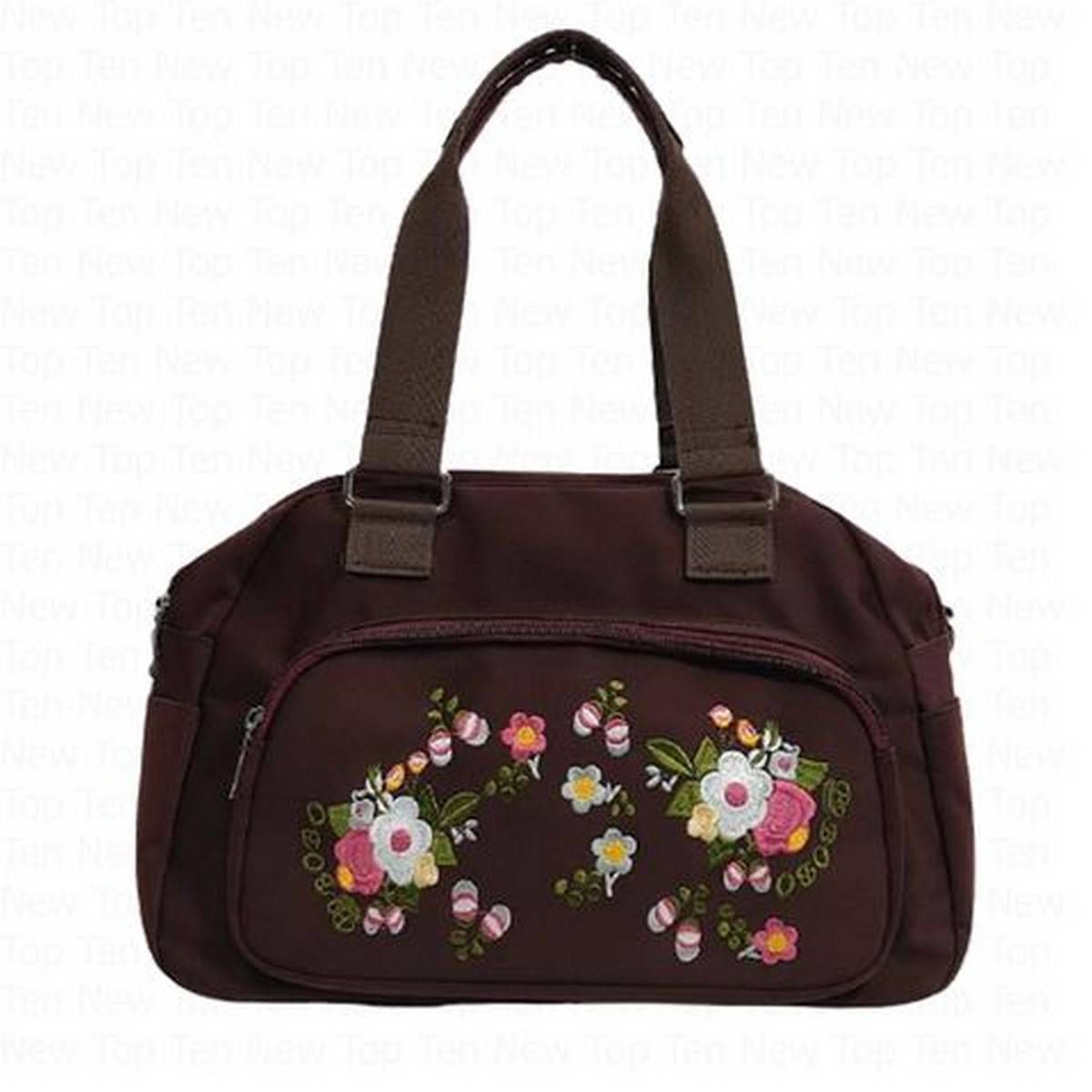 Women Top-Handle Shoulder Bag Designer Handbag Famous Brand Nylon Women Casual Shopping Embroidery Crossbody Bag Messenger Bags