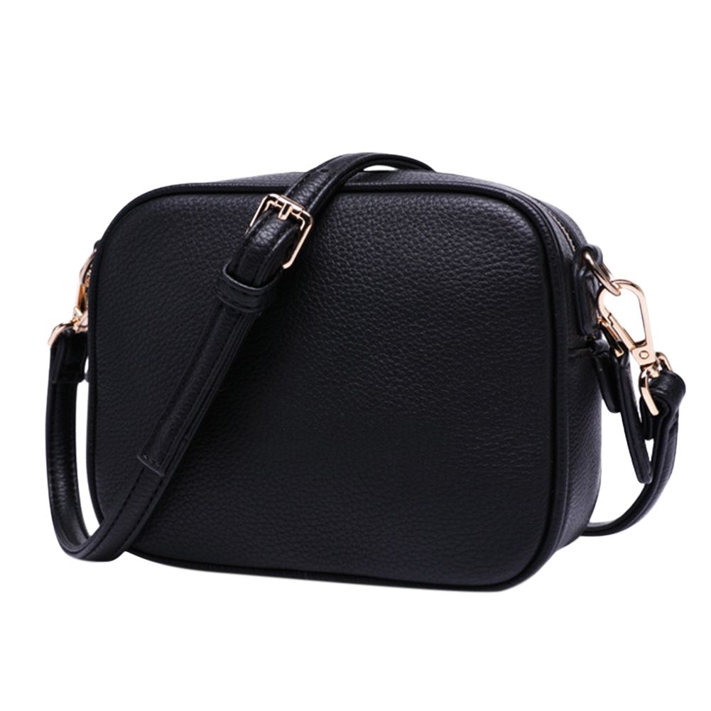 Yfashion Lady Small Fashion Shoulder Bag ple Style Small Square Crossbody Bag PU Leather Women Messenger Satchel Bag