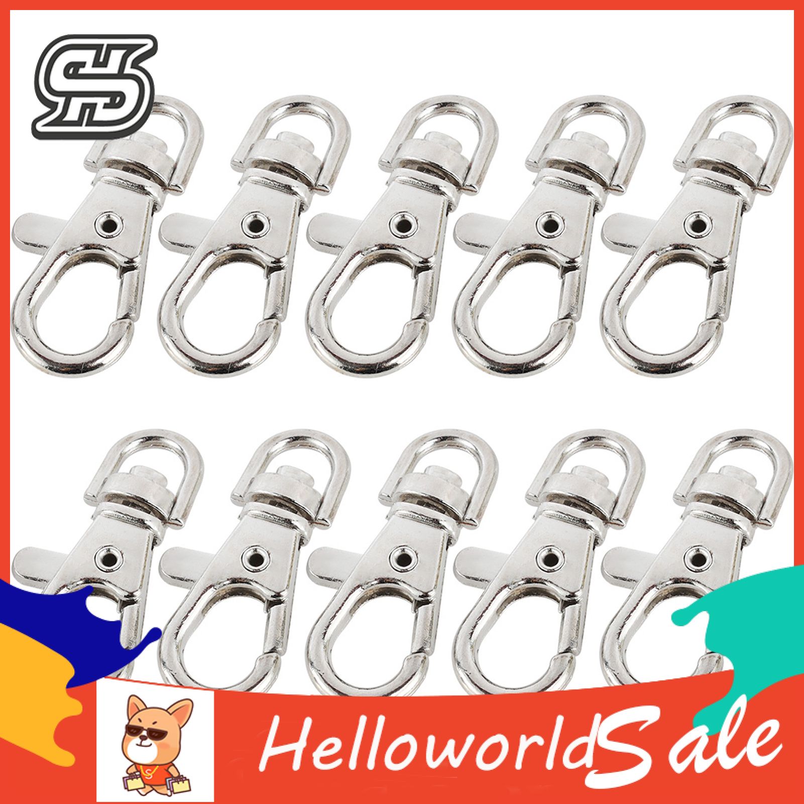 Trigger Swivel Clasp Multi-functional Easier Bring Lobster Hook