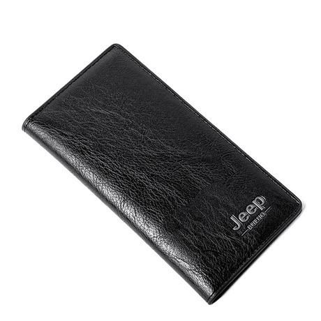 Jeep PU Leather Purse Wallet with Credit Business Card Holders