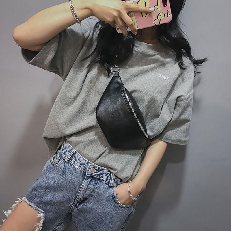 【BestGO】Summer new slant chic retro wild pockets chest bag
