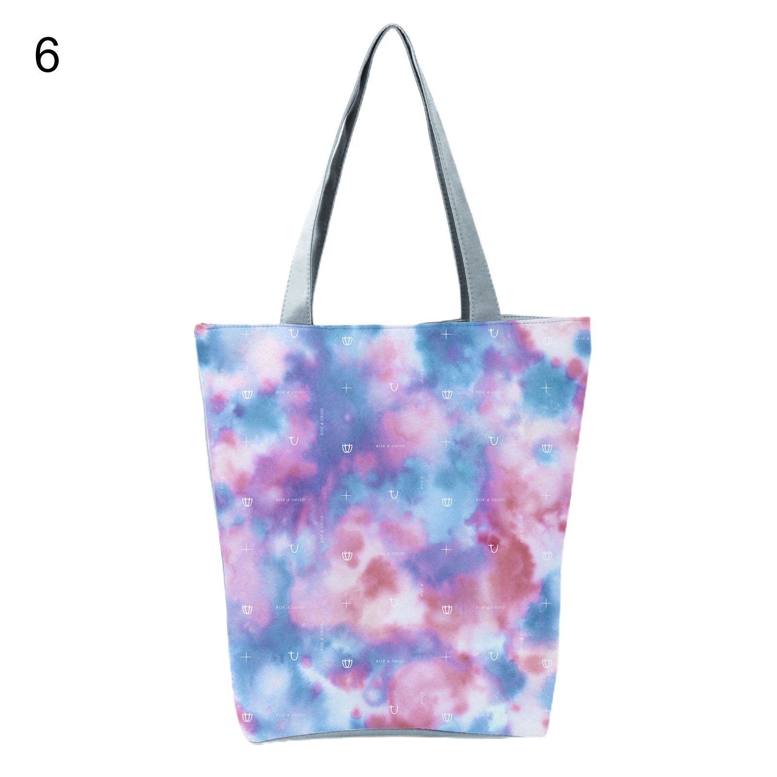Shoulder Bag Anti-scratch Good-Looking Tie Dye Shopping Pouch