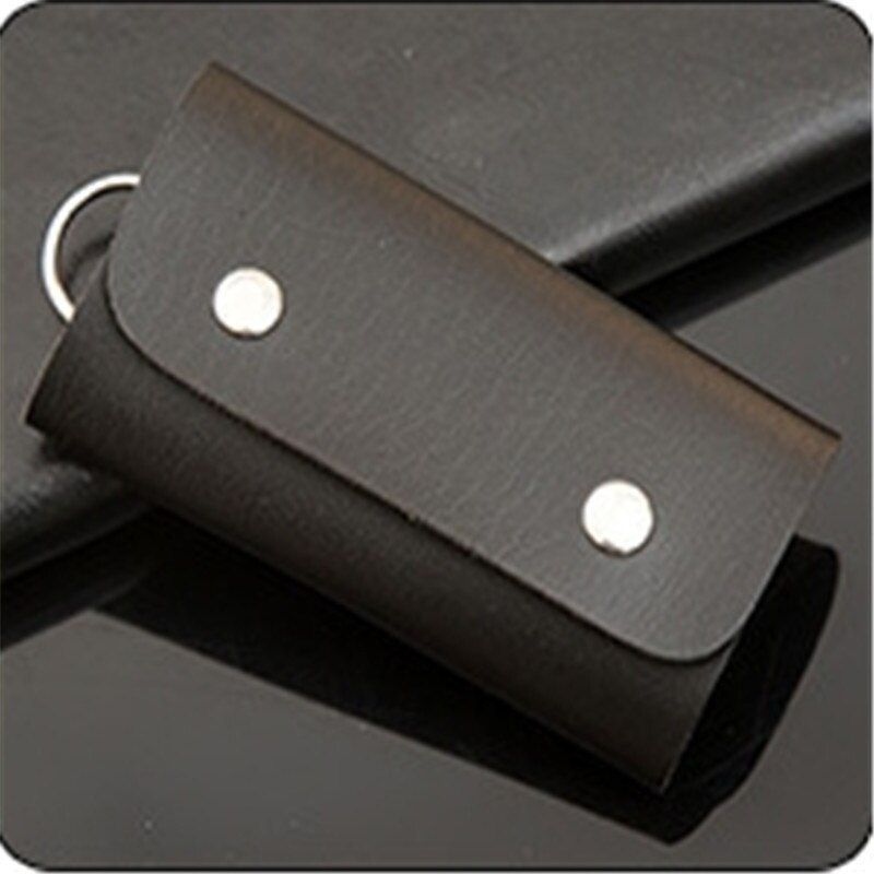 Fashion PU Leather Car Key Wallets Solid Color Key Holder Housekeeper Keys Organizer Key Case For Women Men Unisex 3149