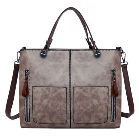 Yogodlns Vintage Leather Shoulder For Women PU Leather Female Hand Large Capacity Crossbody Casual Lady Purse bolso Ladies handbag