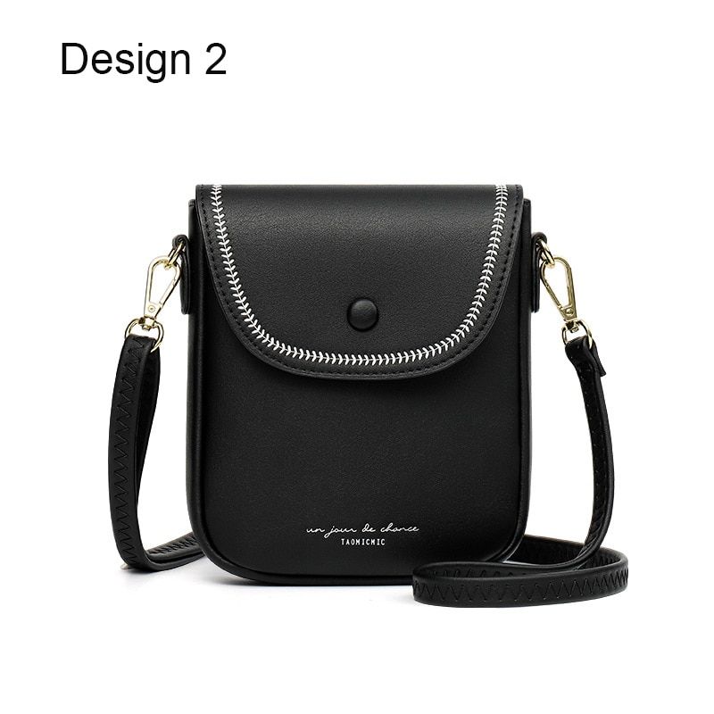 New Colorful Small Cellphone Bag Female Fashion Daily Use Shoulder Bags Women Leather Mini Crossbody Messenger Bag Ladies Purse