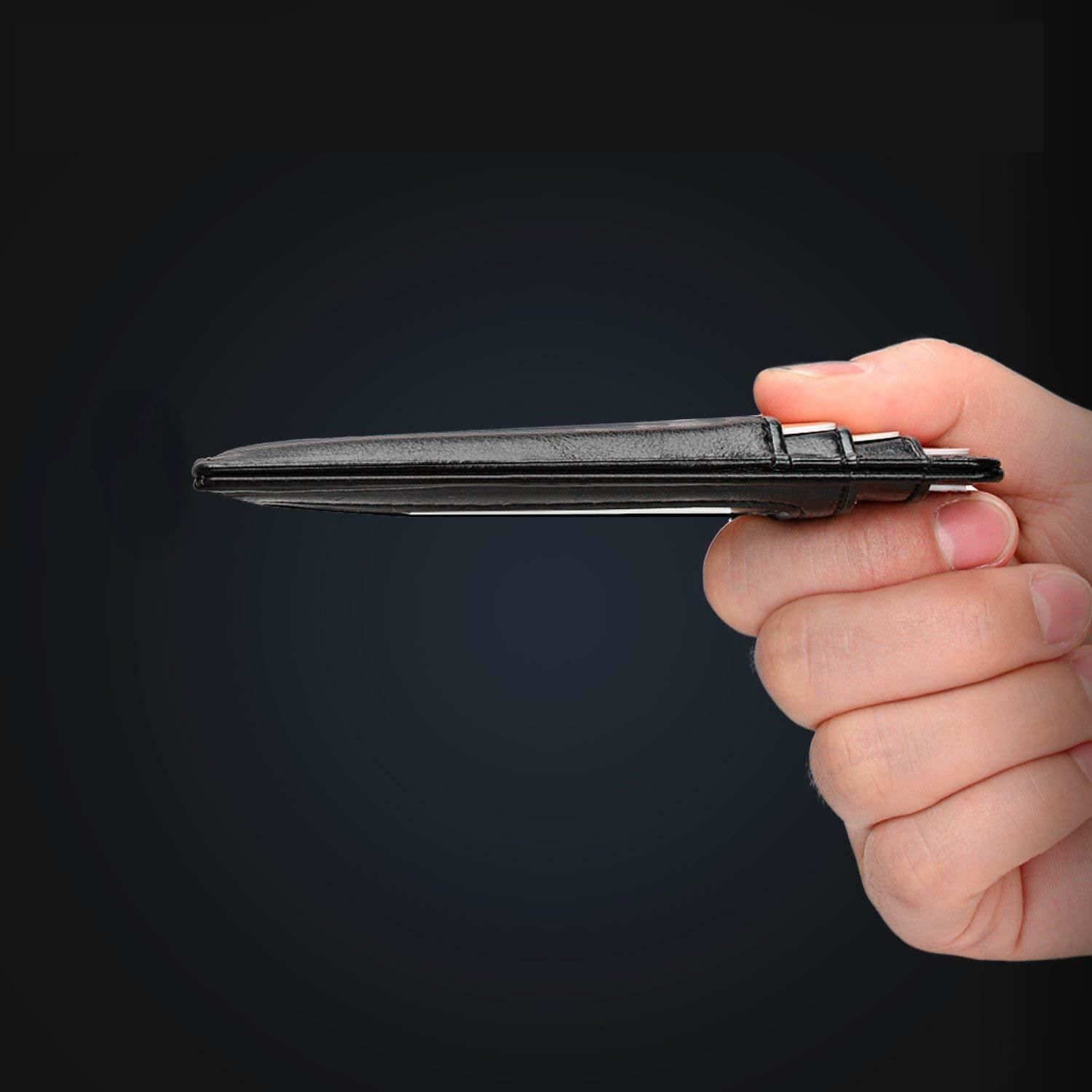 Slim Minimalist Luxury Leather Card Holder