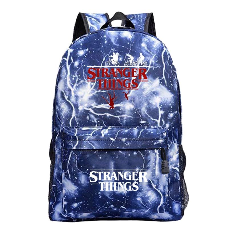 stranger things school bag Fashion Anime Mochila stranger things Backpack boys Girls  backpack back to school bag gift