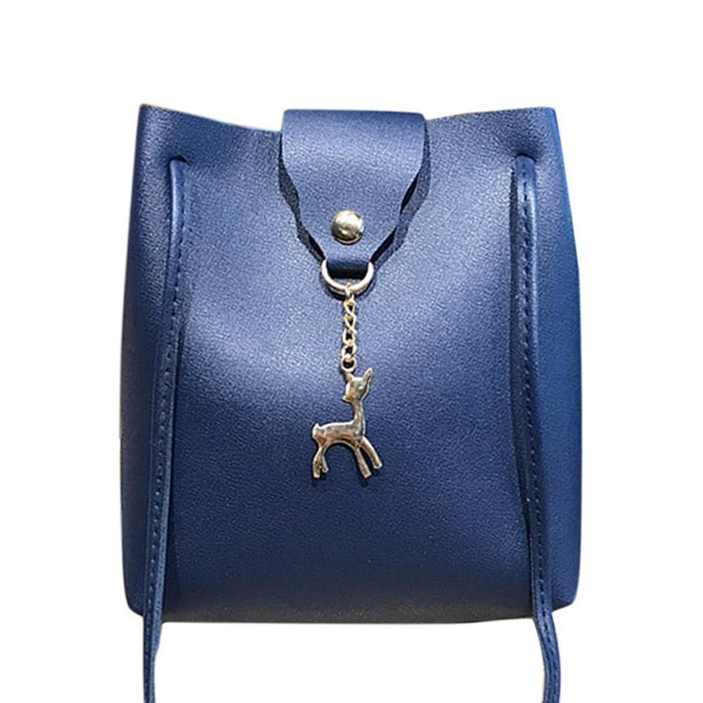 2021 New Fashion Women Solid Color Cute Shoulder Bags Ladies PU Leather Mini Crossbody Bags Female Casual Messenger Bag