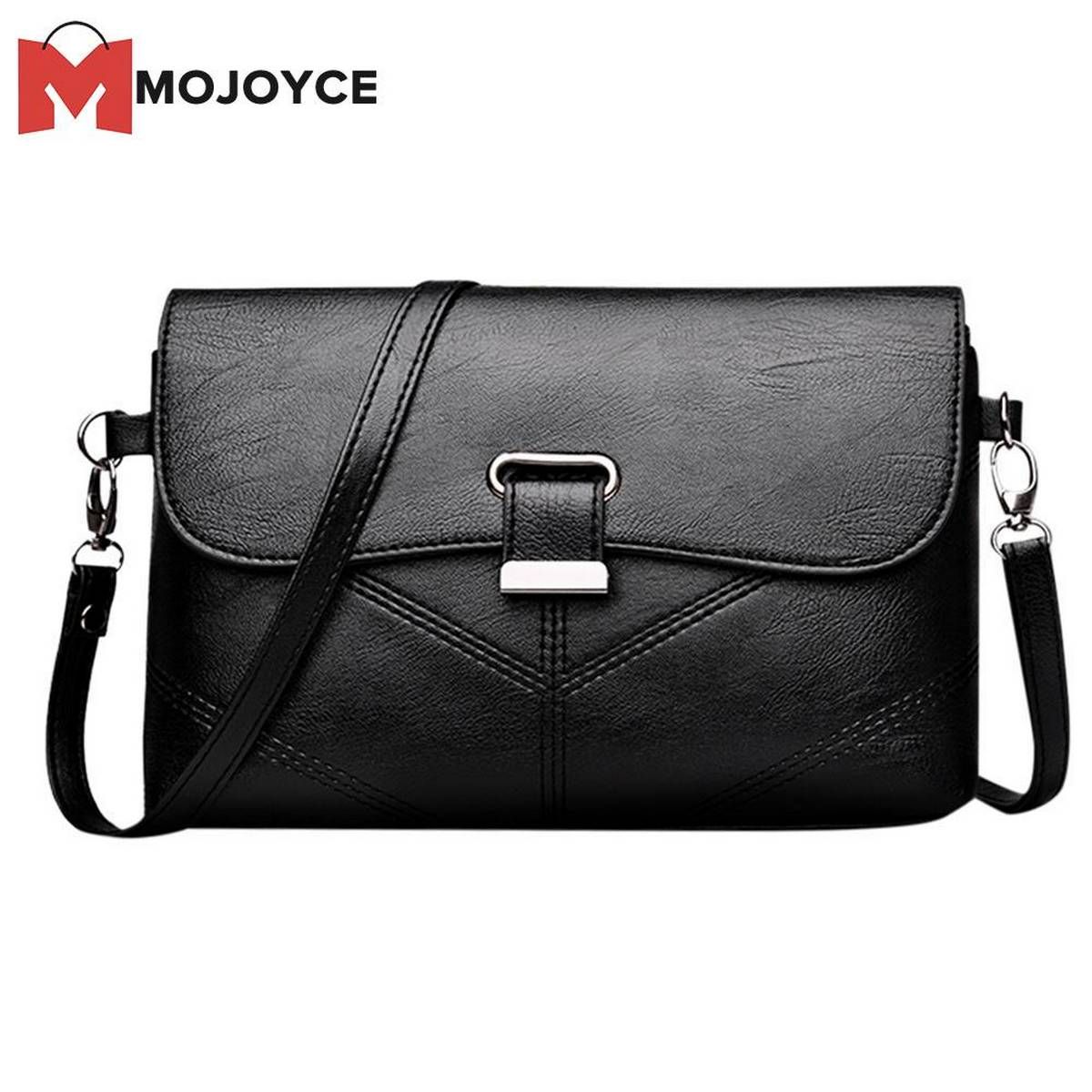 【ALLGOOD】Casual Women Messenger PU Leather Shoulder Bags Flap Small Crossbody Clutch