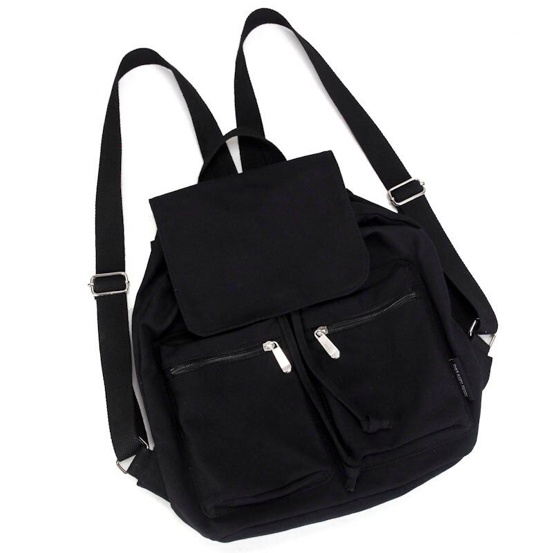 DCIMOR Casual Canvas Shoulder Bag Women Backpack Mochila Escolar School Bags For Teenagers Girls Top-handle Backpacks Book bag