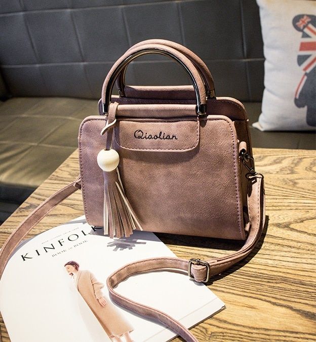 Gykaeo Luxury Handbags Women Bags Designer Small Tote Bag Lady Tassel Handbag Female Flap Shoulder Bags for Women Messenger Bag
