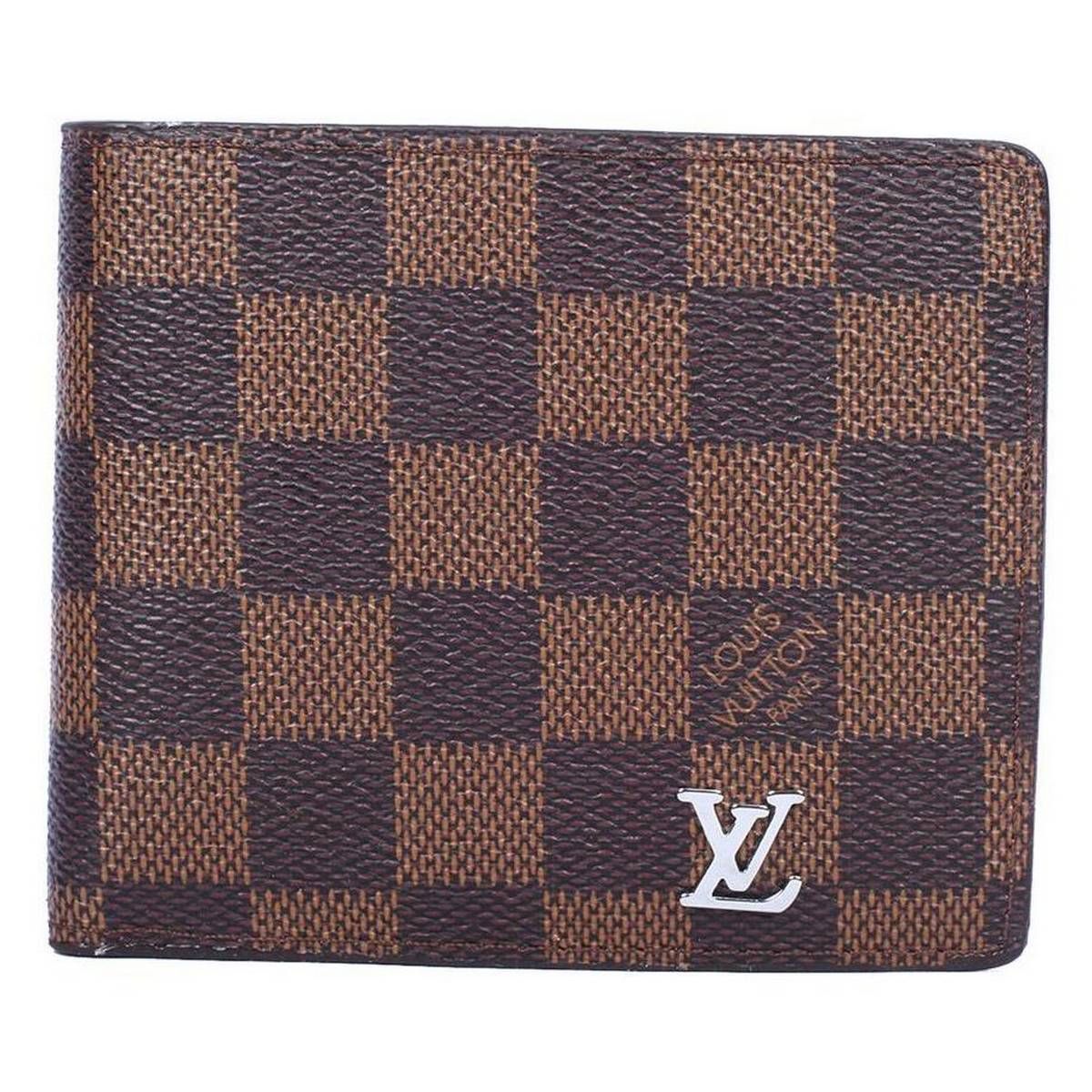 LV Leather Wallet for Men