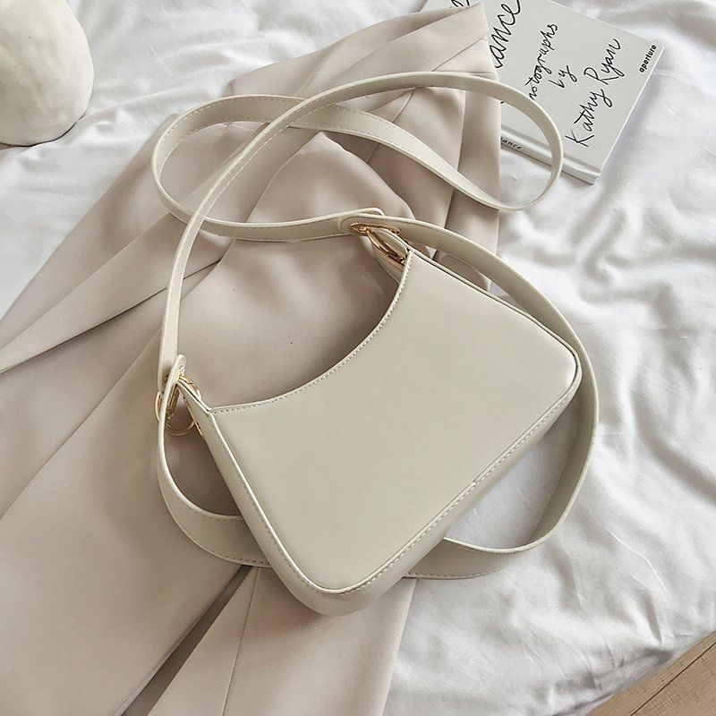 PU Leather Crossbody Bags For Women 2020 Solid Color Shoulder Bag Female Travel Handbags Fashion Simple Cross Body Bag